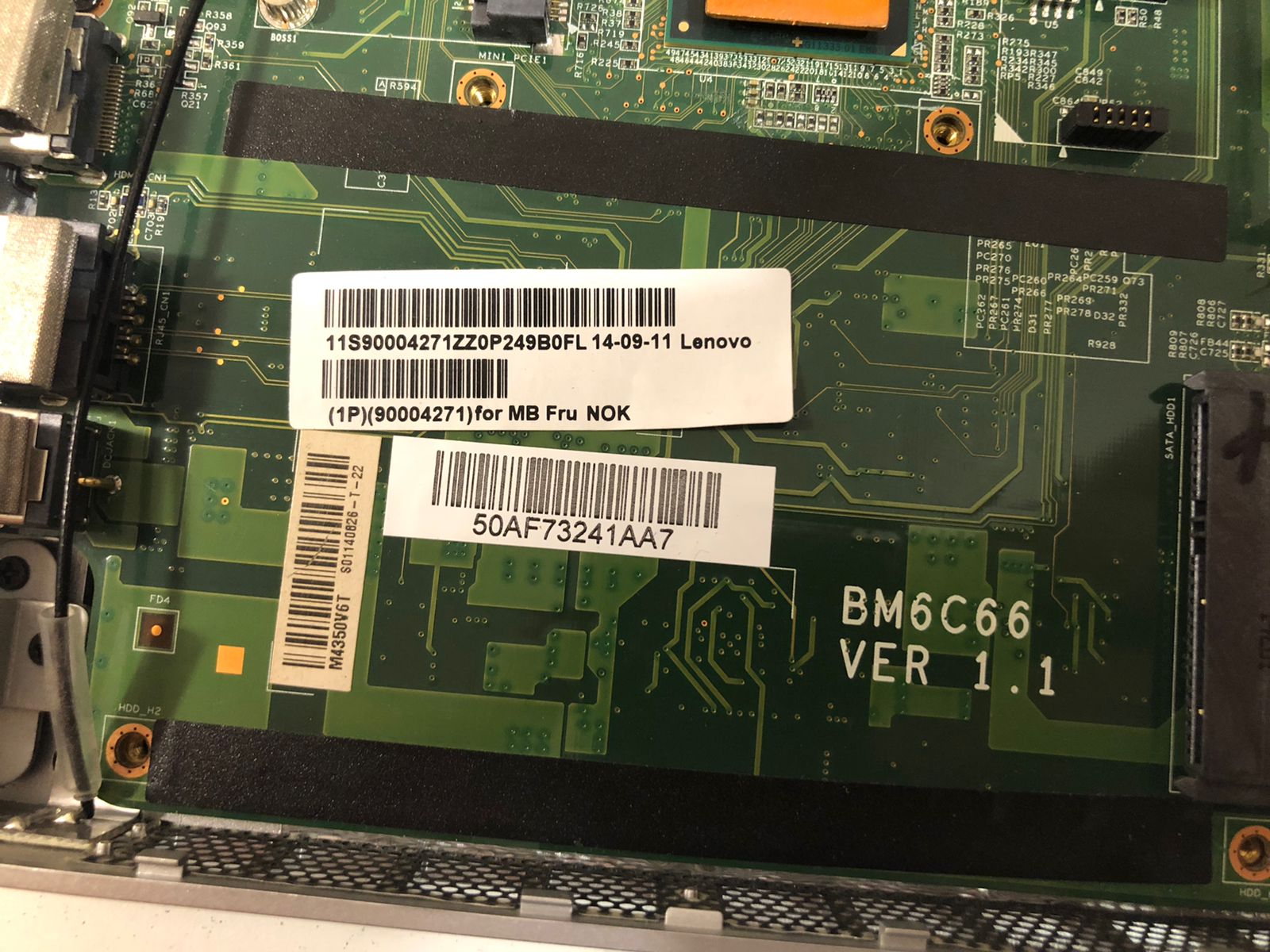  Lenovo Q190, 10115,  BIOS BM6C66 Ver 1.1 W25Q64FV